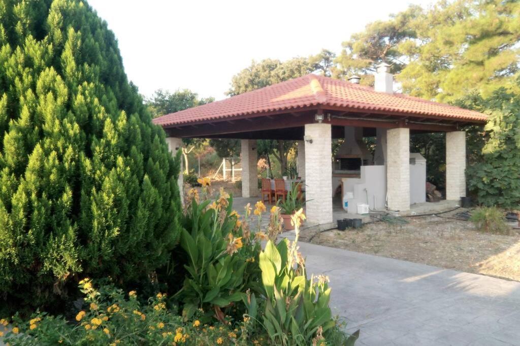Fiore Di Rodi - Private Pool, Jacuzzi And Barbecue 이알리소스 외부 사진