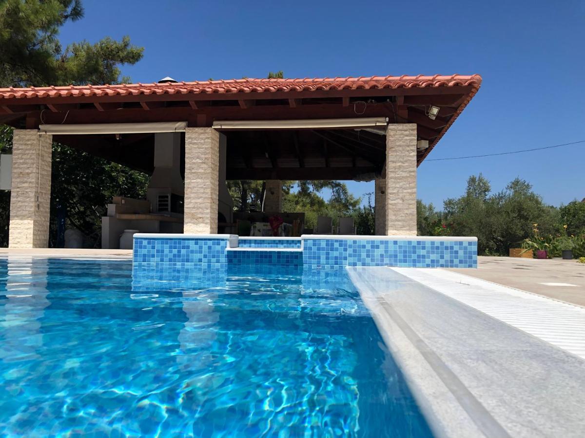 Fiore Di Rodi - Private Pool, Jacuzzi And Barbecue 이알리소스 외부 사진