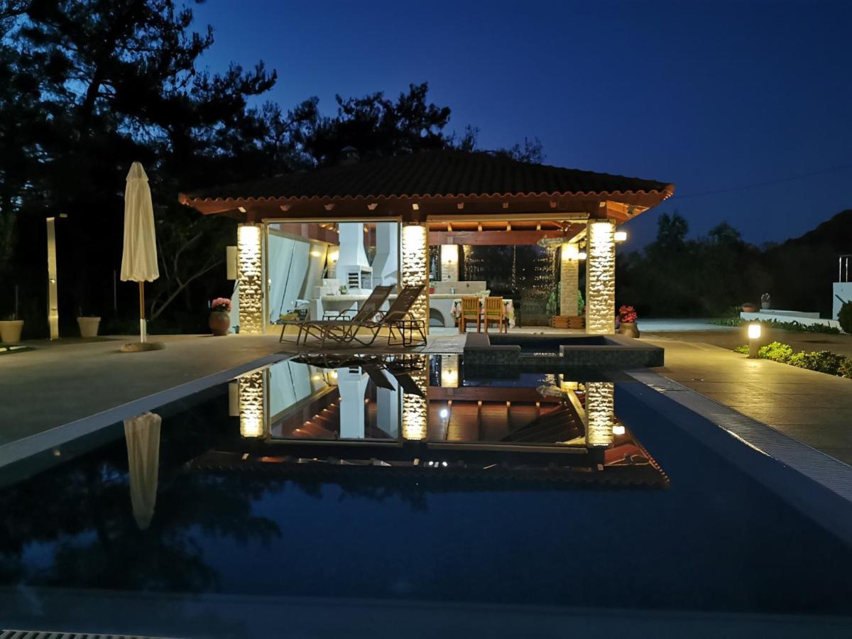 Fiore Di Rodi - Private Pool, Jacuzzi And Barbecue 이알리소스 외부 사진